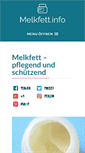 Mobile Screenshot of melkfett.info