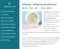 Tablet Screenshot of melkfett.info